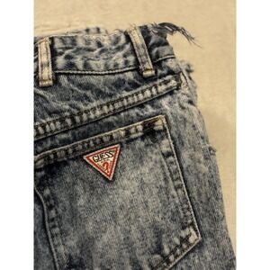 Vintage Georges Marciano Guess Jeans Womens 31 Distressed Denim  Acid Wash 80s